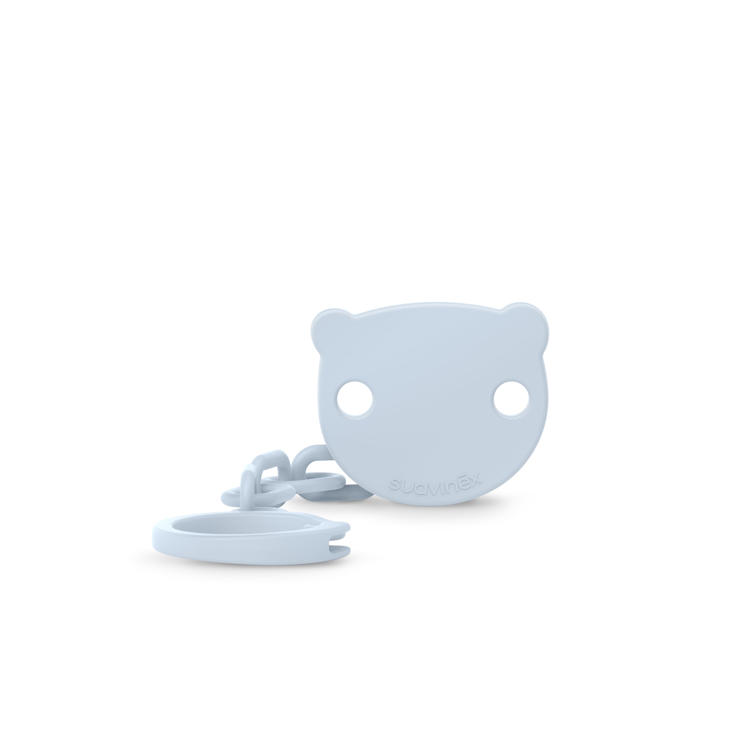suavinex-portaciuccio-catenella-clip-orsetto-wild-free-blu-0m image 1