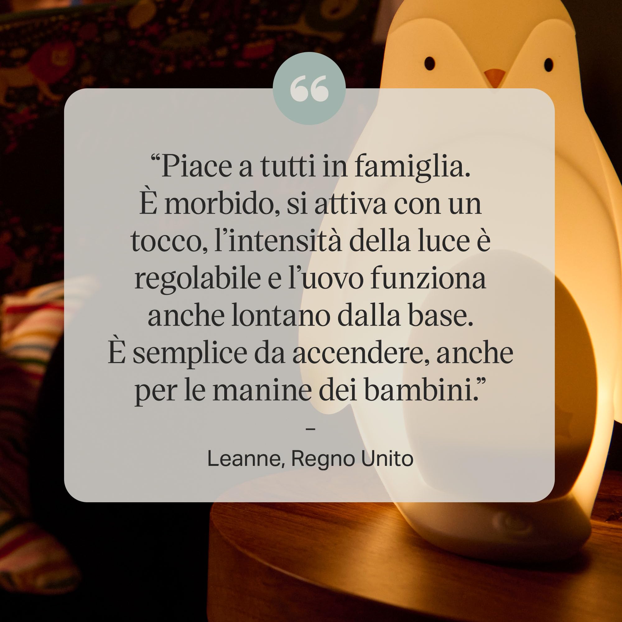 tommee-tippee-luce-da-notte-portatile-pinguino-2-in-1-usb image 8