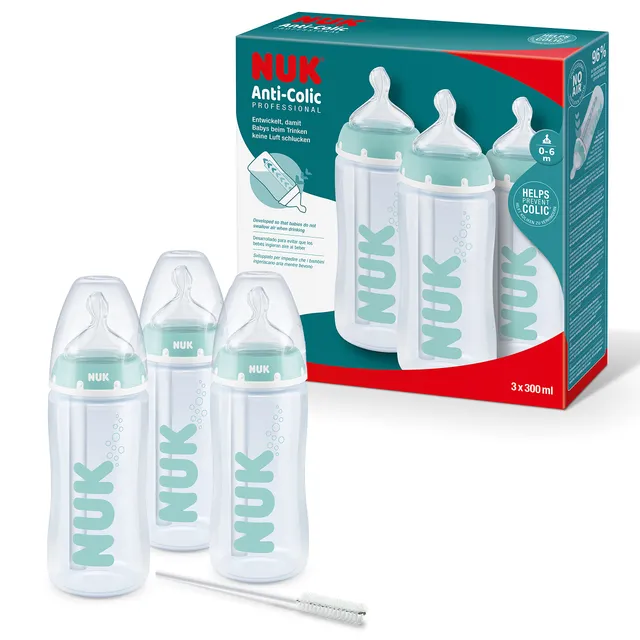 nuk-first-choice-biberon-anticolica-300-ml-0-6-mesi-set-3-pezzi image 1