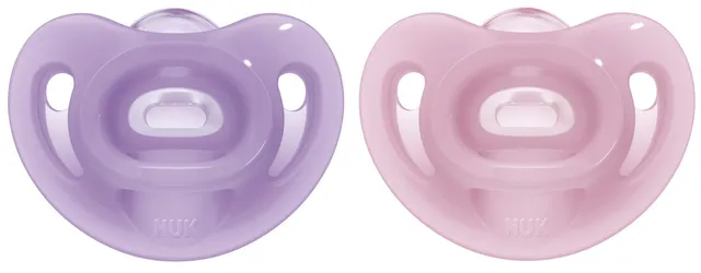 nuk-sensitive-ciuccio-100-silicone-morbido-made-in-germany image 1
