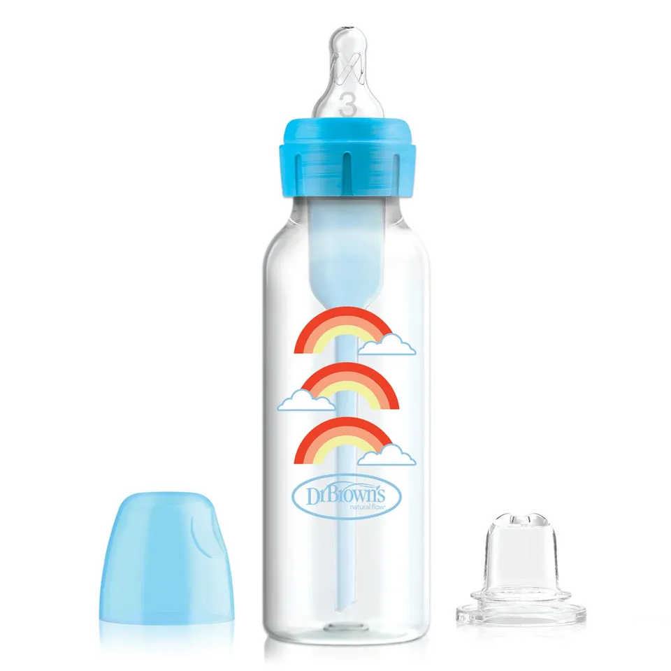 dr-brown-s-natural-flow-options-biberon-sippy-starter-kit-250-ml image 1