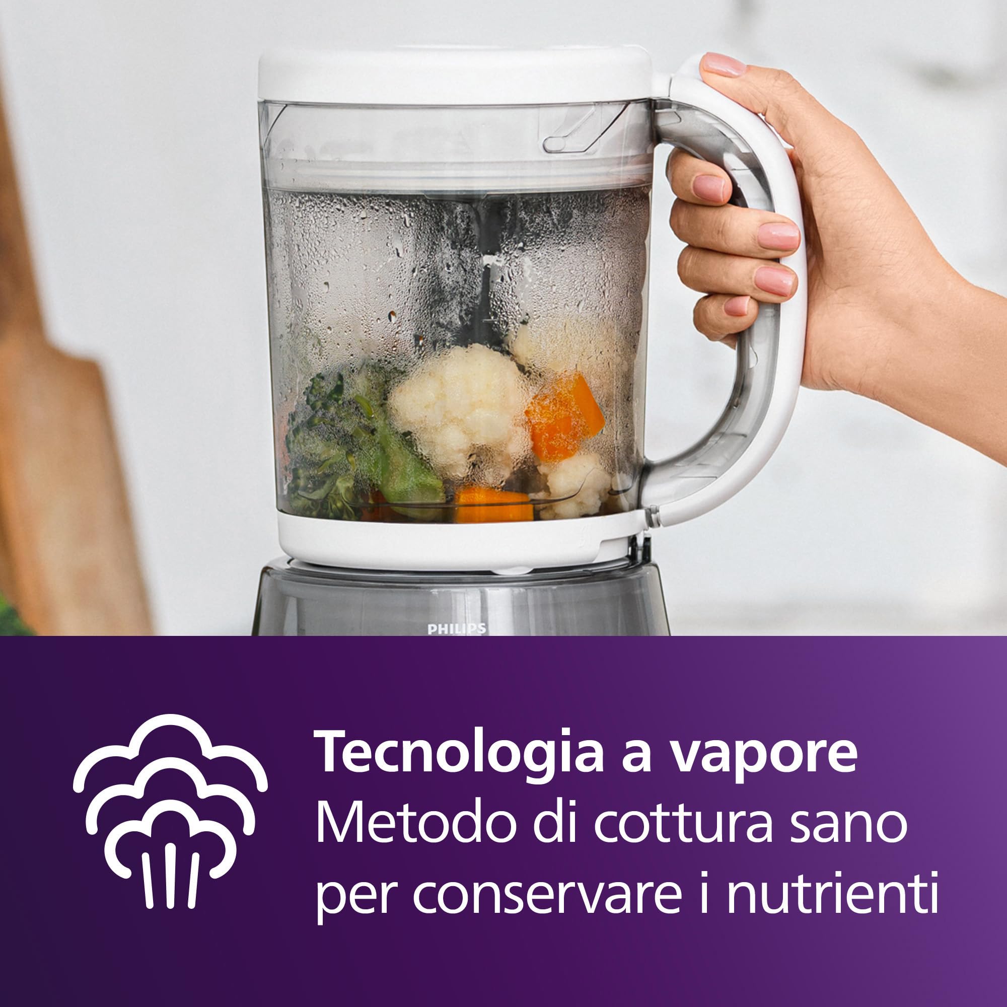 philips-avent-easypappa-4in1-steamer-blender-scf883-20-con-vasetti image 5
