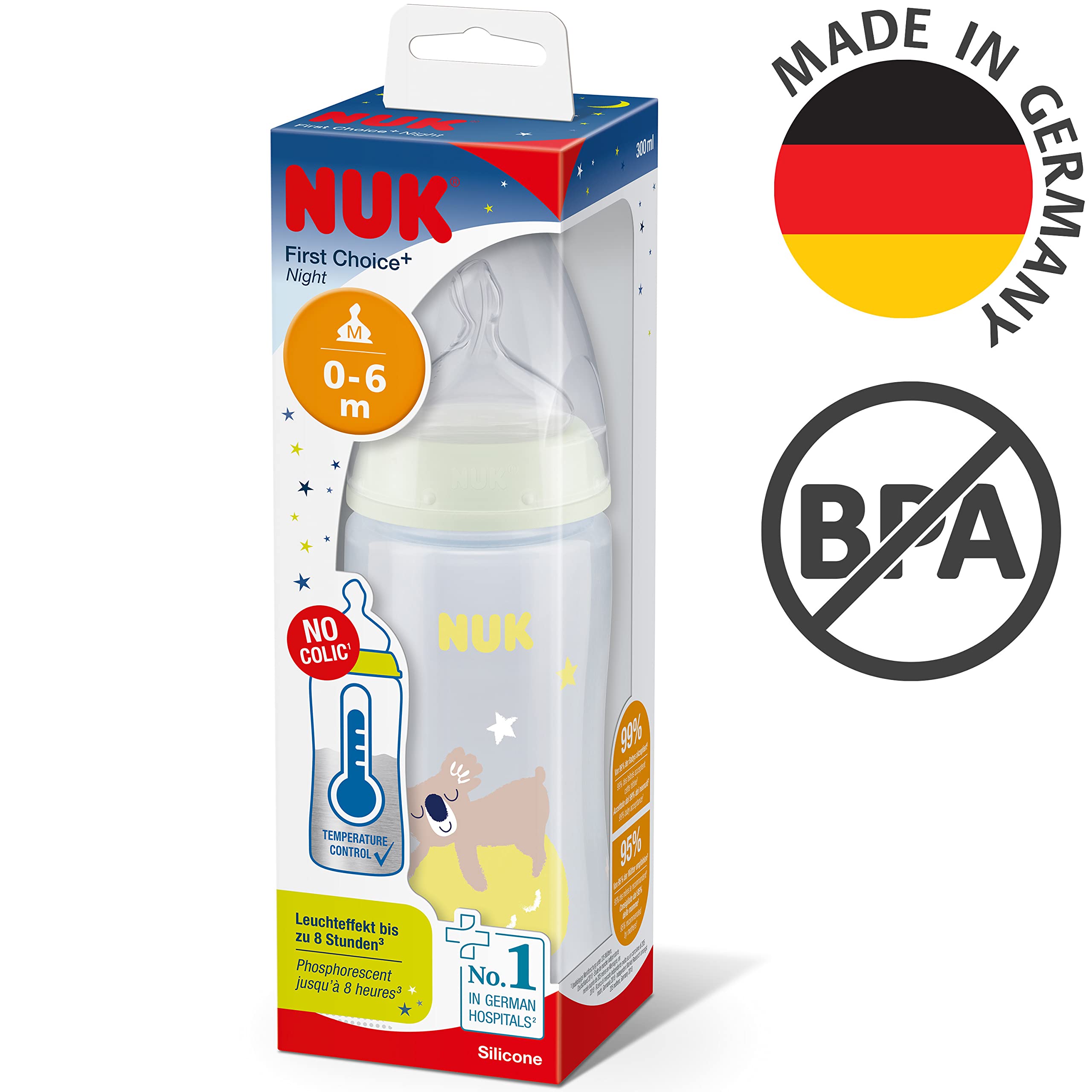 nuk-first-choice-biberon-notte-300-ml-0-6-mesi-koala image 7