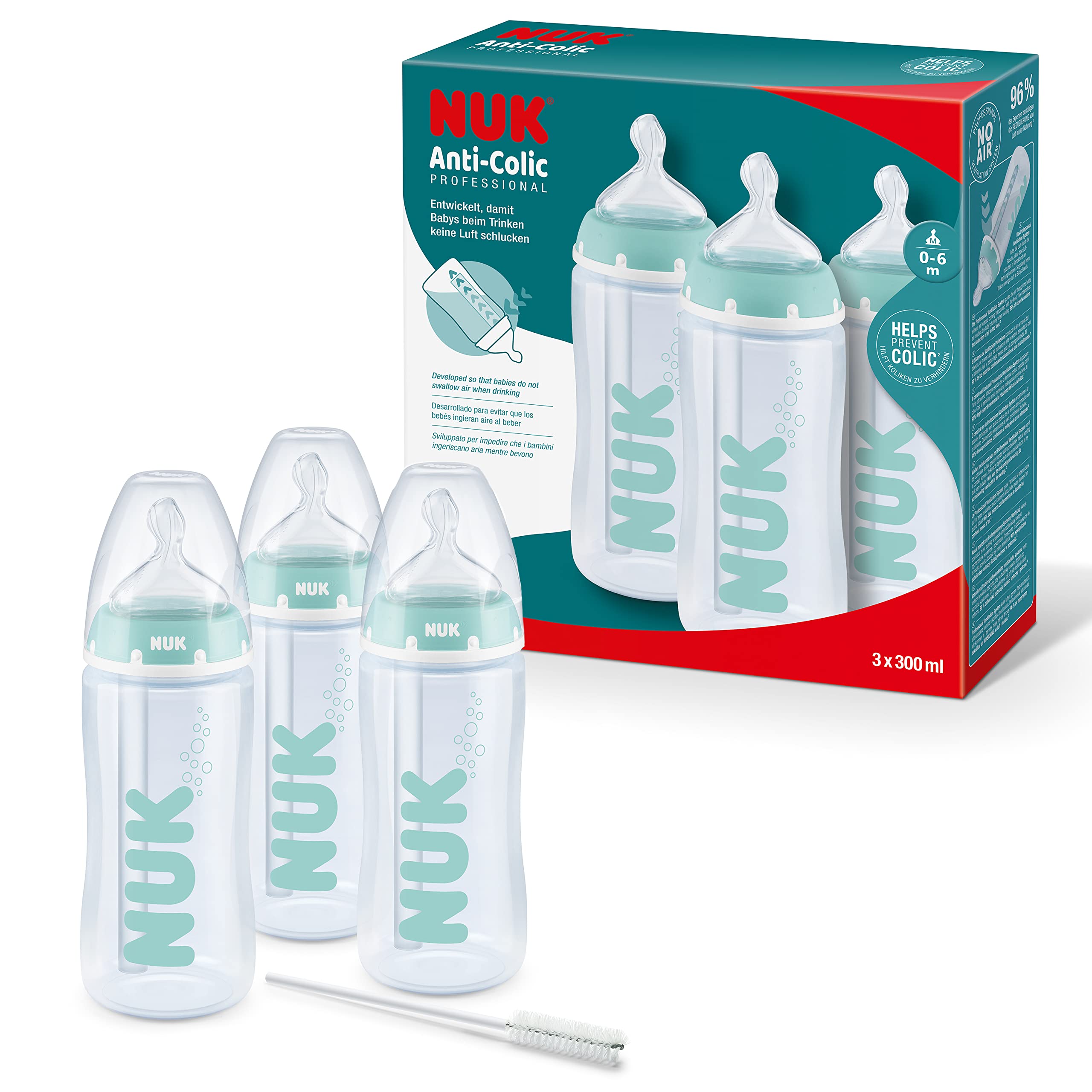 nuk-first-choice-biberon-anticolica-300-ml-0-6-mesi-set-3-pezzi image 1