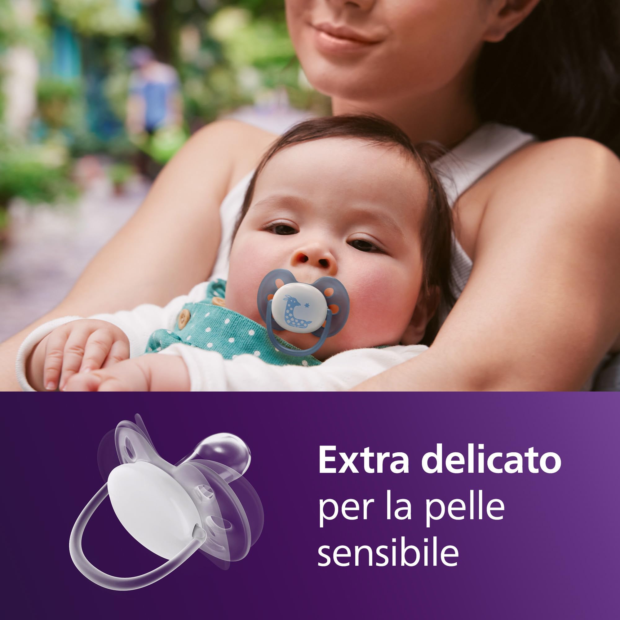 philips-avent-ultra-soft-day-night-scf094-10-ciucci-6-18-mesi-4-pezzi-fosforesce image 2
