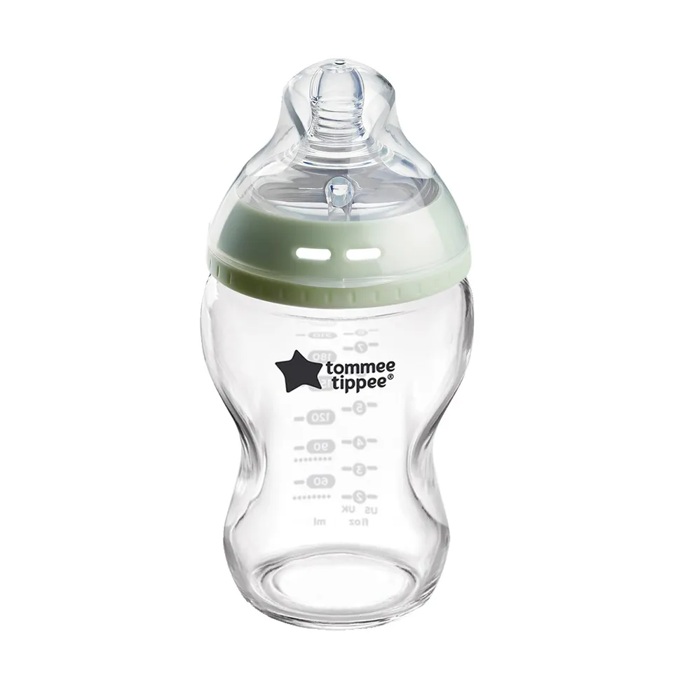 tommee-tippee-natural-start-biberon-vetro-anticolica-250ml image 1