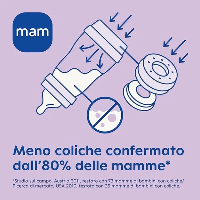 mam-easy-start-biberon-260-ml-2-mesi-lilla-set-2-pezzi-tettarella-2 image 1