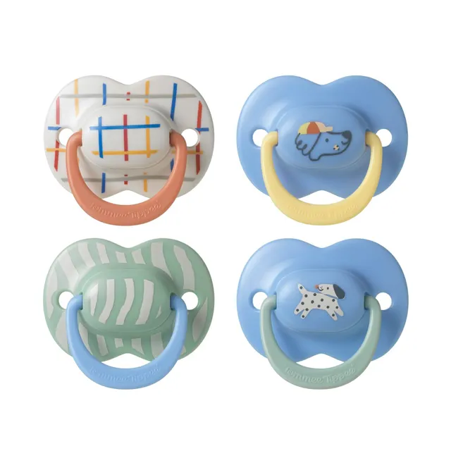 tommee-tippee-ultimate-fit-succhietto-6-18-mesi-club-house-confezione-da-4 image 1