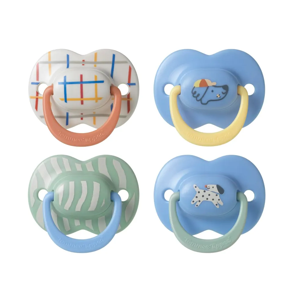 tommee-tippee-ultimate-fit-succhietto-6-18-mesi-club-house-confezione-da-4 image 1