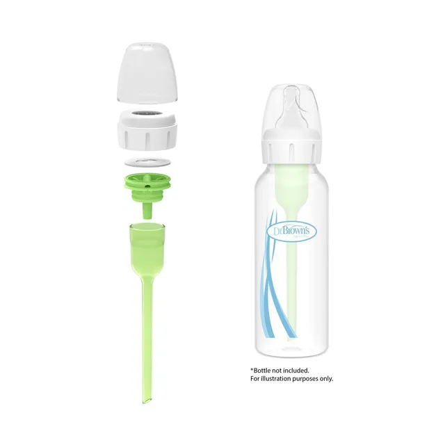 dr-brown-s-natural-flow-options-kit-conversione-per-biberon-stretto-250-ml image 1