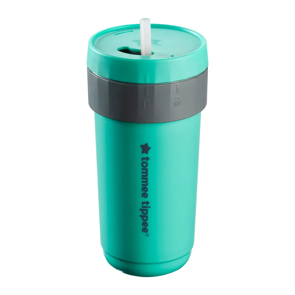 tommee-tippee-3-in-1-tazza-termica-convertibile-300ml-verde-acqua-18m image 1