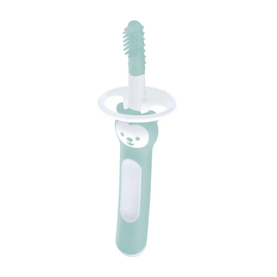 mam-massaging-brush-spazzolino-3-mesi-azzurro image 1