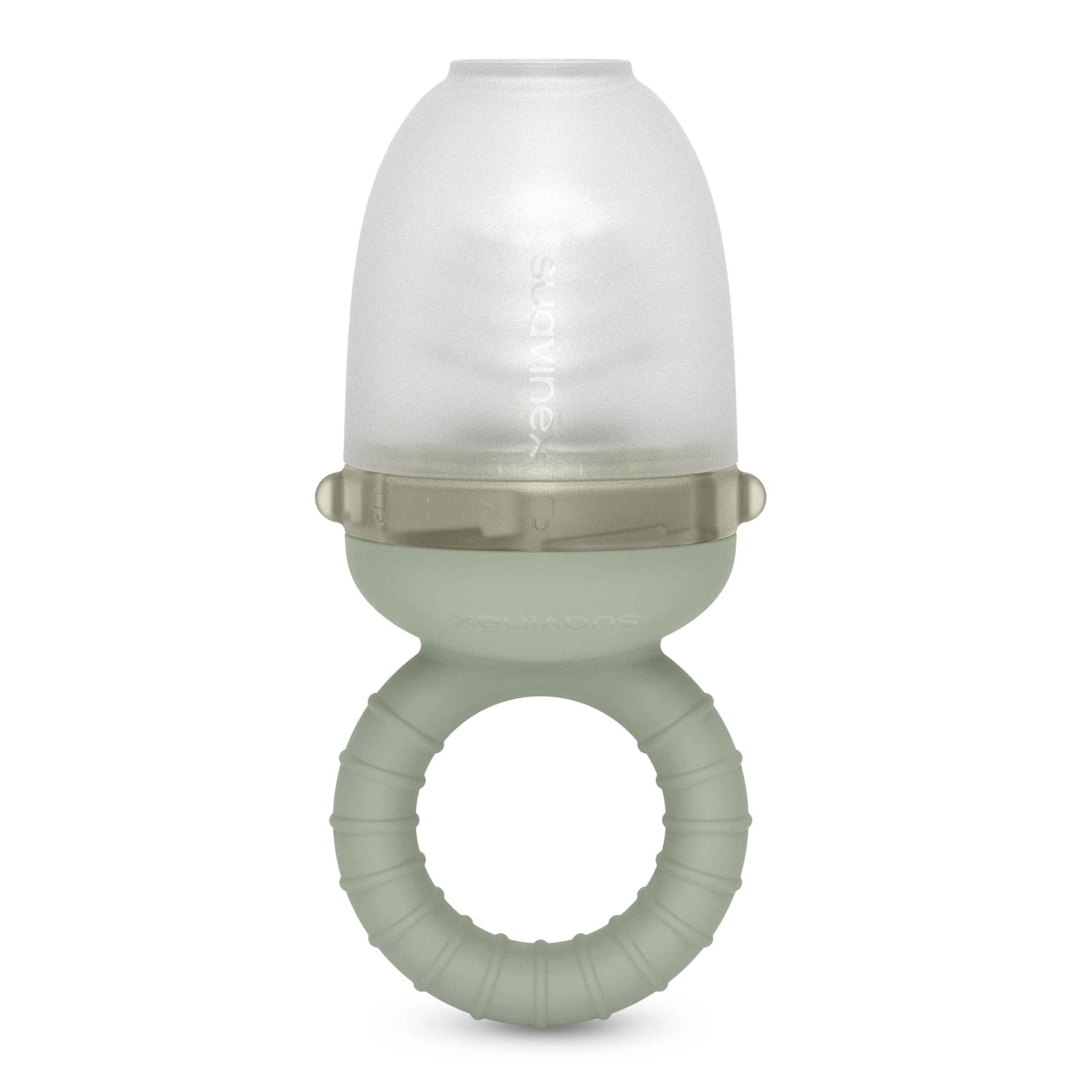 suavinex-ciuccia-frutta-antisoffocamento-6-mesi-in-silicone-verde image 1