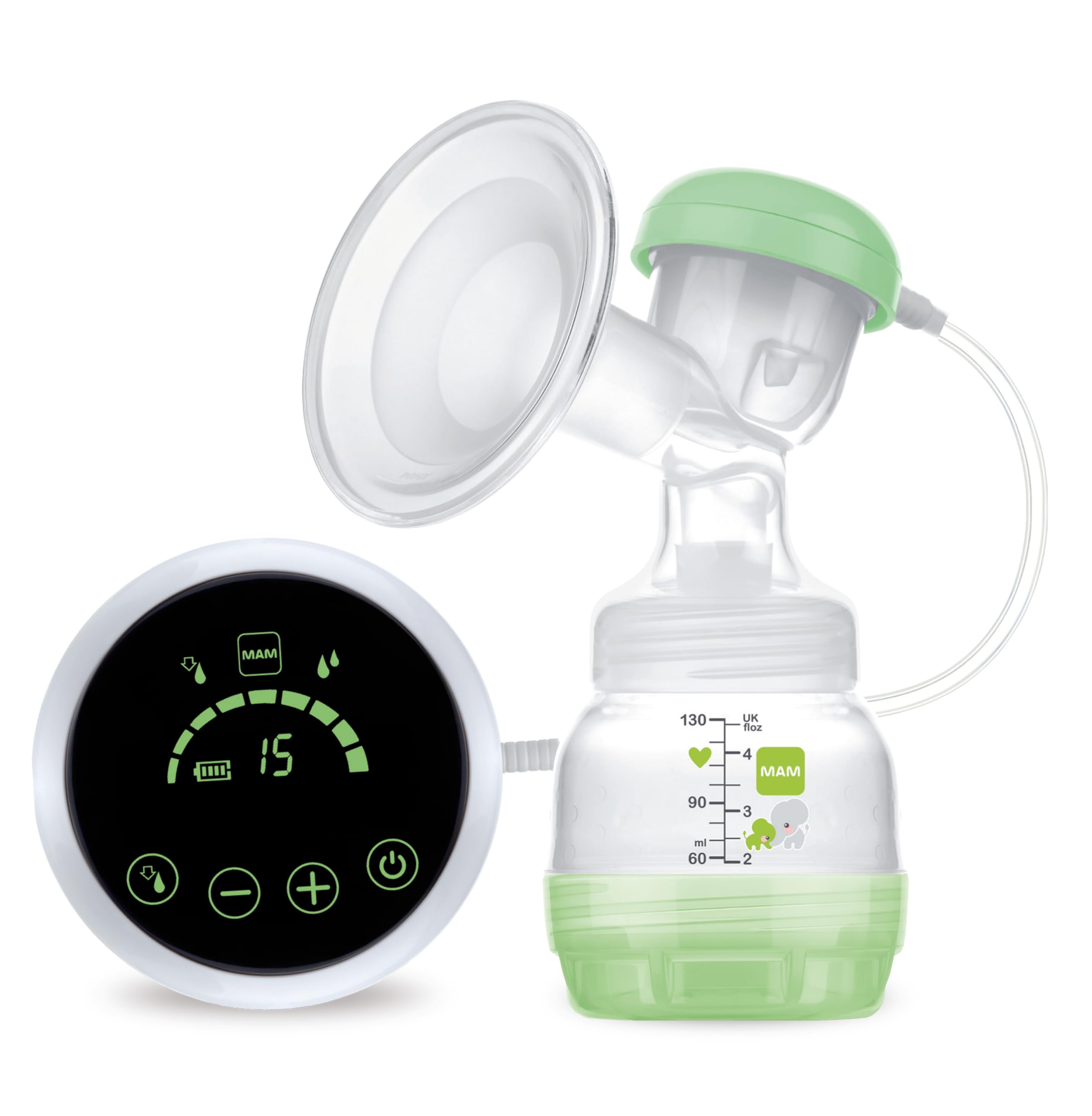 mam-tiralatte-elettrico-singolo-2-in-1-manuale-elettrico-con-batteria image 1