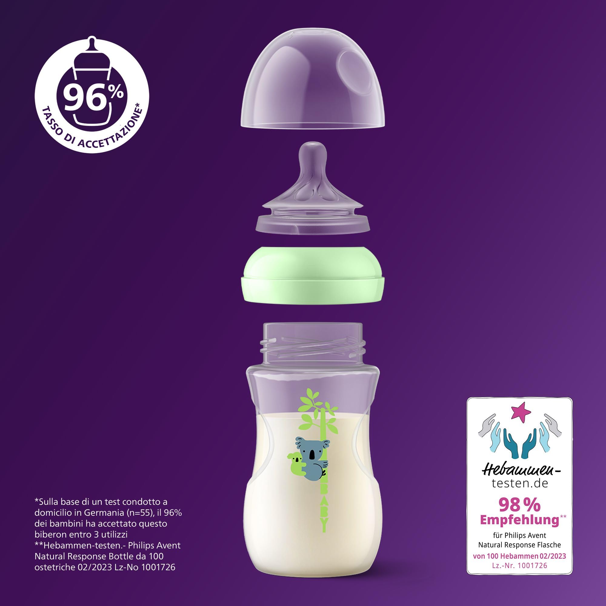 philips-avent-natural-response-biberon-260-ml-flusso-3-confezione-da-3-design-tr image 2