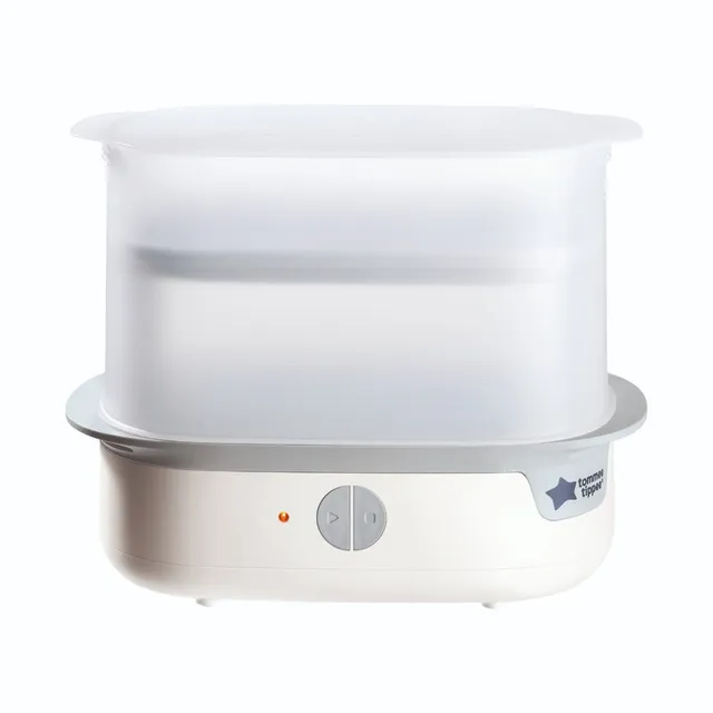 tommee-tippee-supersteam-sterilizzatore-elettrico-a-vapore-bianco-per-6-biberon image 1