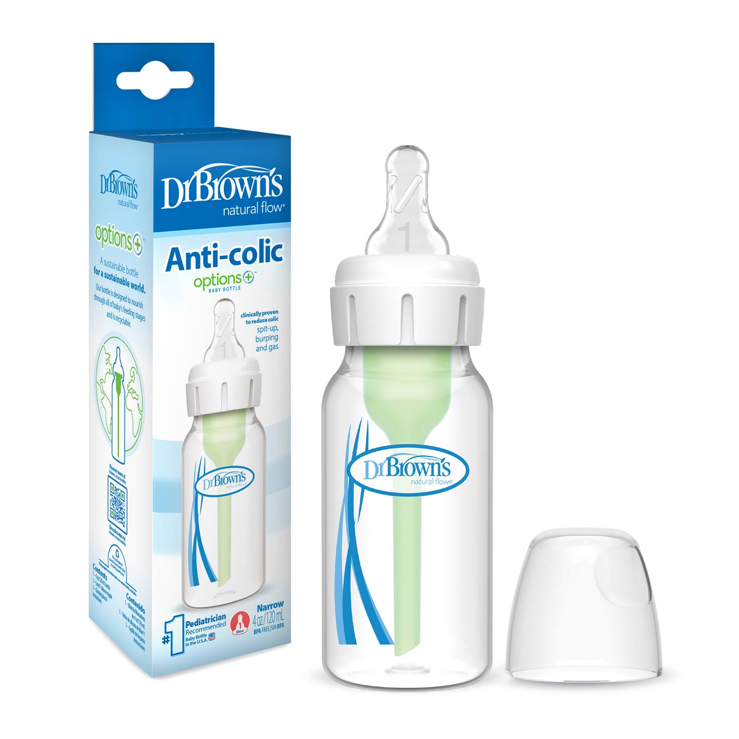 dr-brown-s-natural-flow-anti-colic-options-biberon-collo-stretto-con-tettarella- image 4