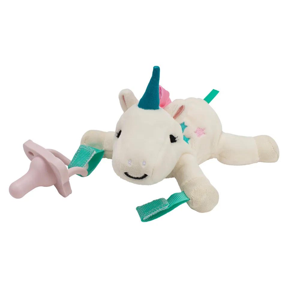 dr-brown-s-lovey-porta-ciuccio-unicorno-con-happypaci image 1
