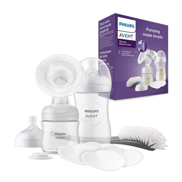 philips-avent-scd430-60-set-tiralatte-manuale-2-biberon-e-coppette image 1