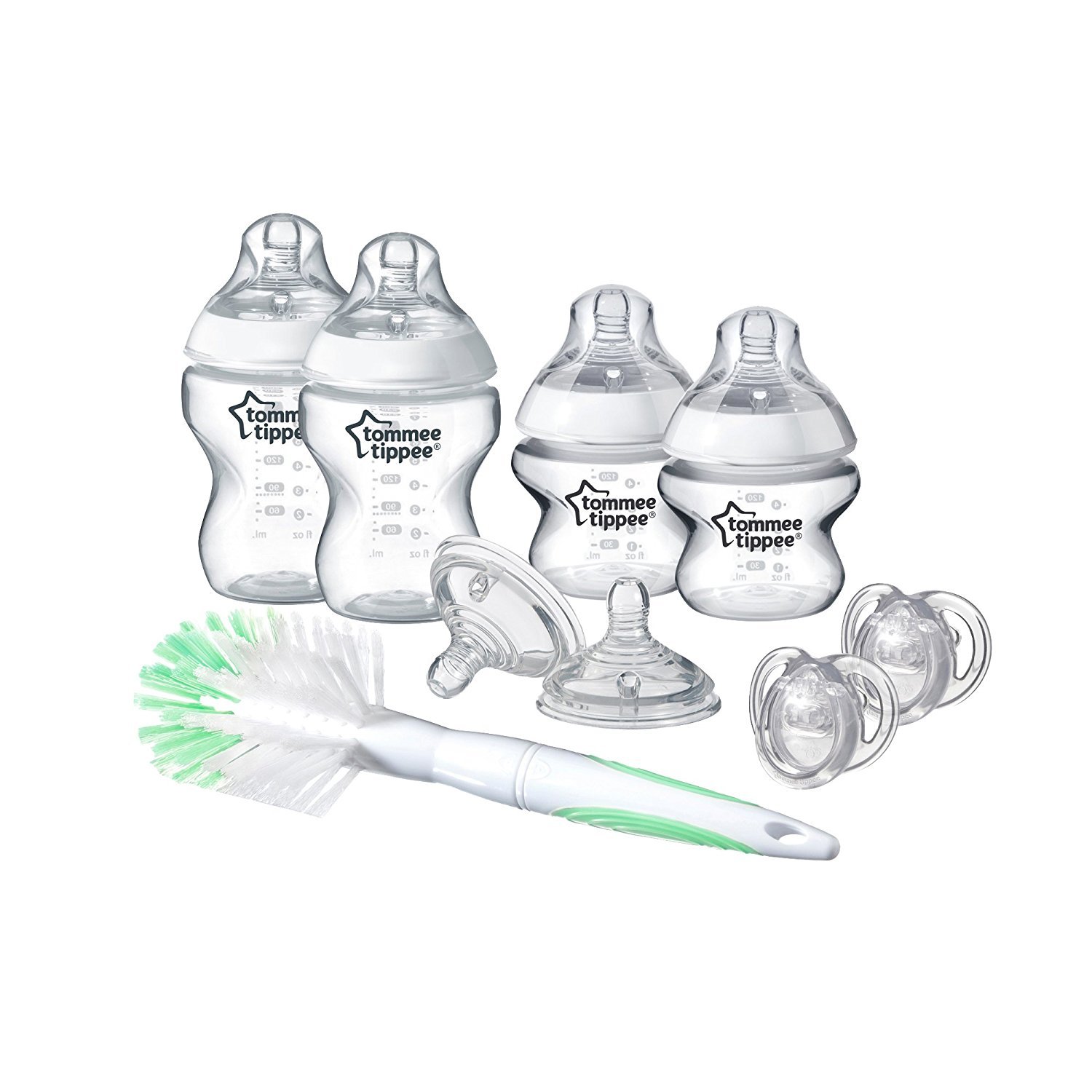 tommee-tippee-closer-to-nature-kit-biberon-iniziale-neonato-4-biberon-accessori image 1
