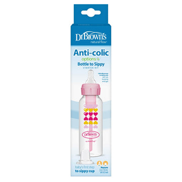 dr-brown-s-natural-flow-options-narrow-sippy-starter-kit-250-ml image 6