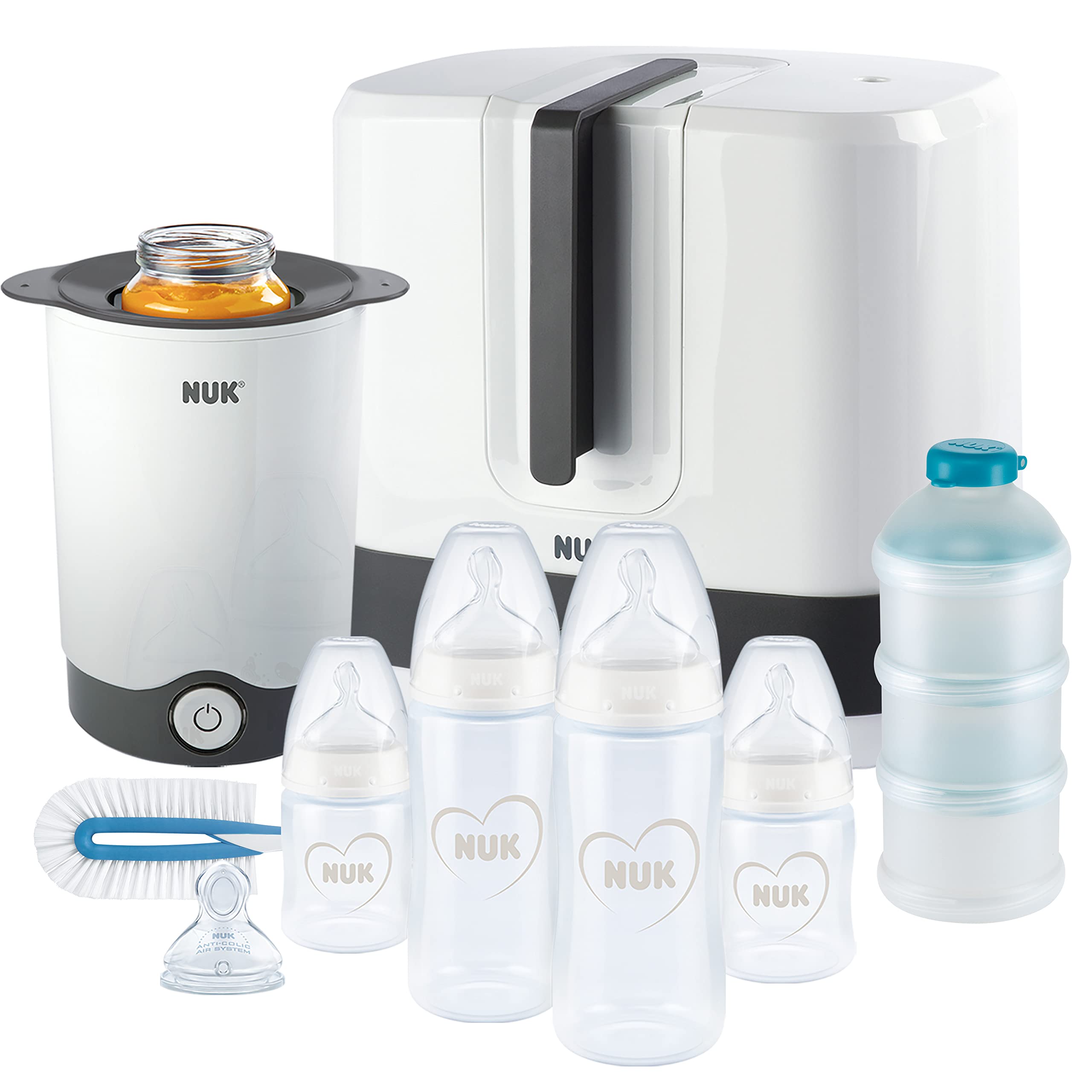 nuk-first-choice-set-alimentazione-9-pezzi-cuore-neutro image 1
