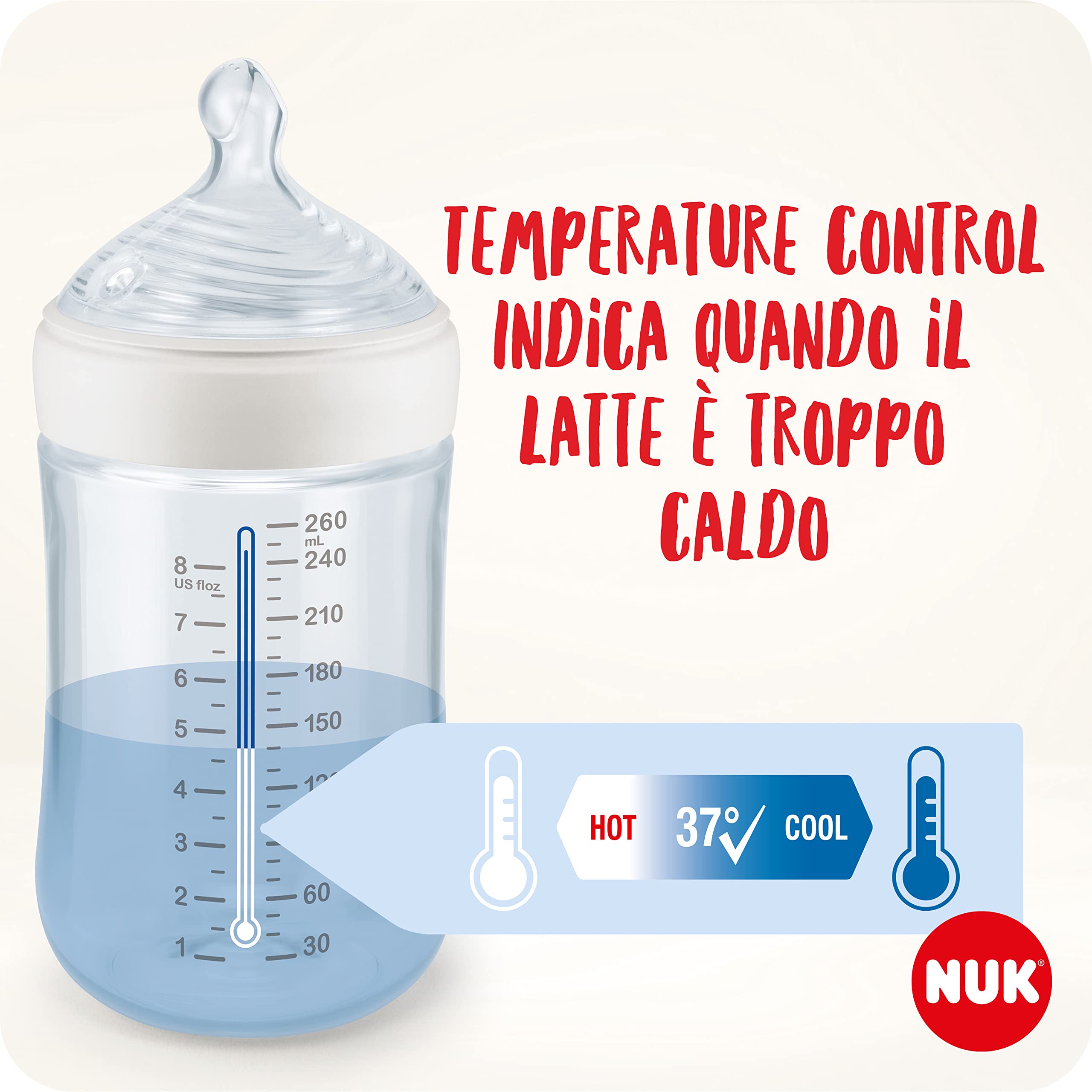 nuk-nature-sense-starter-set-biberon-in-vetro-0-18-mesi-7-pezzi image 2
