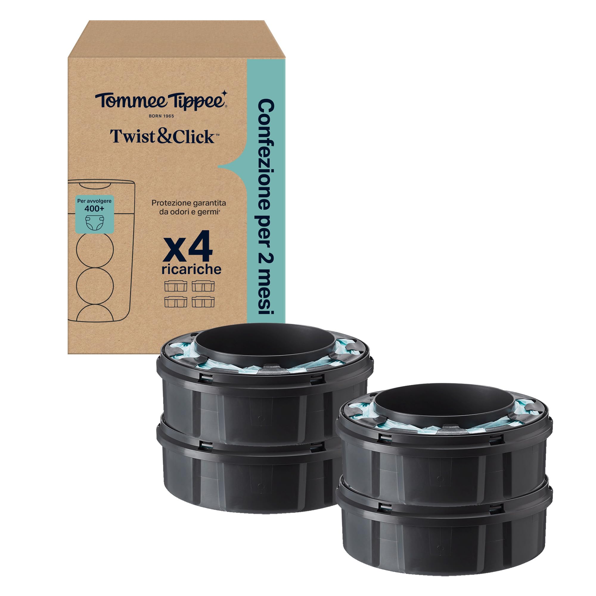tommee-tippee-twist-click-ricariche-mangiapannolini-8x10-5m image 8