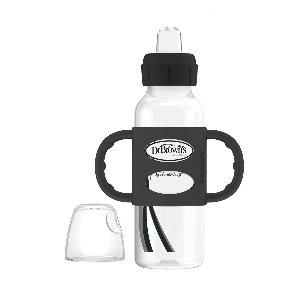 dr-brown-s-milestones-biberon-sippy-con-manici-250-ml-2 image 1