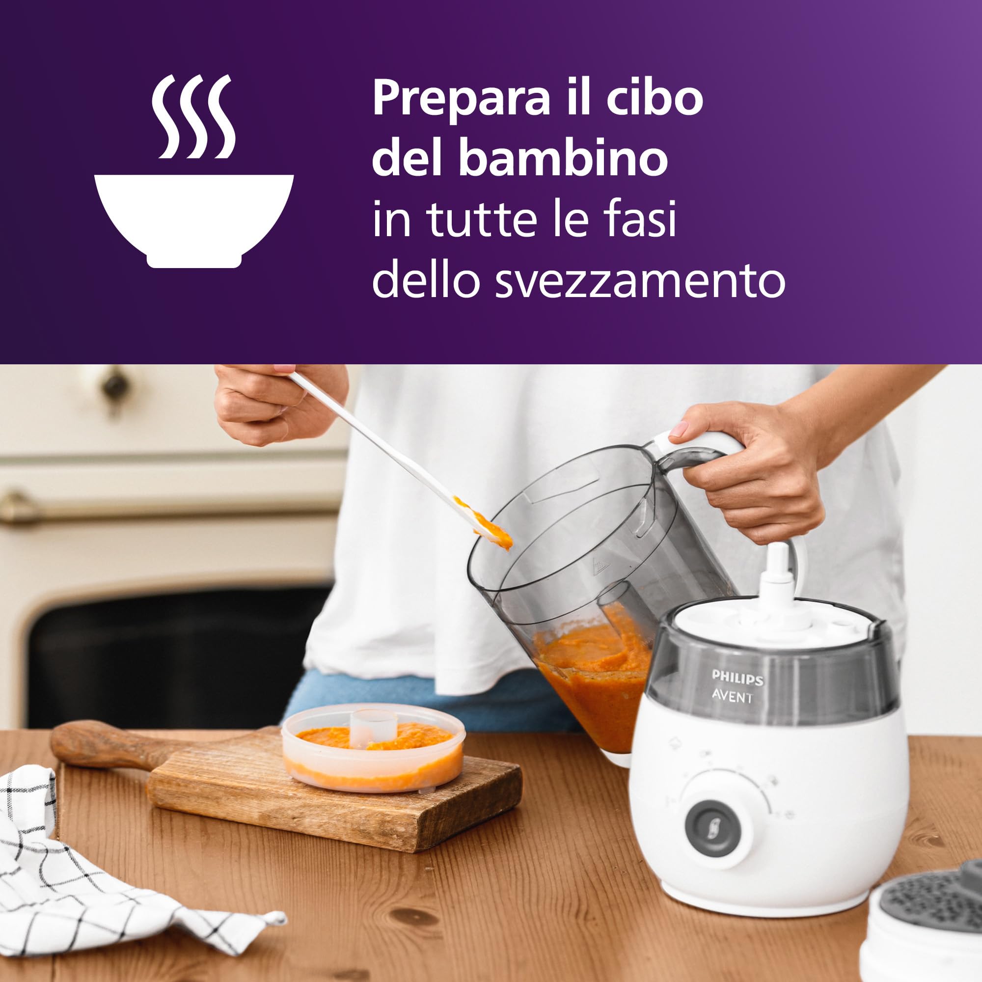 philips-avent-easypappa-4in1-steamer-blender-scf883-20-con-vasetti image 4