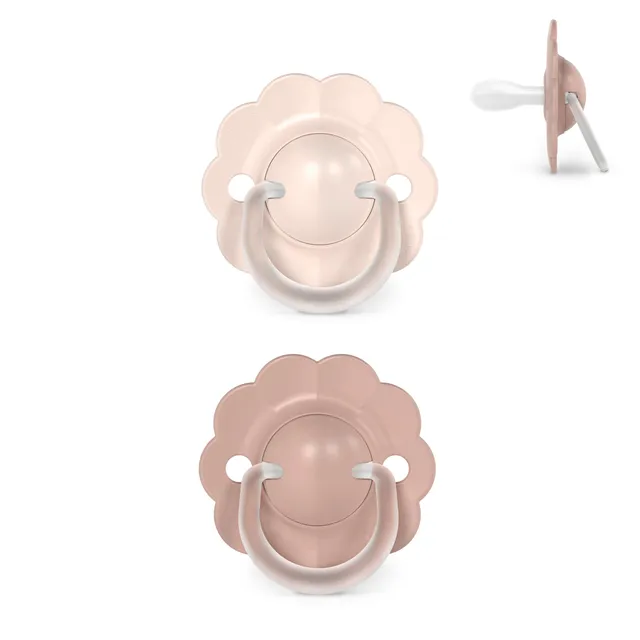 suavinex-wonder-ciuccio-0-6-mesi-sx-pro-silicone-con-anello-rosa-2-pezzi image 1