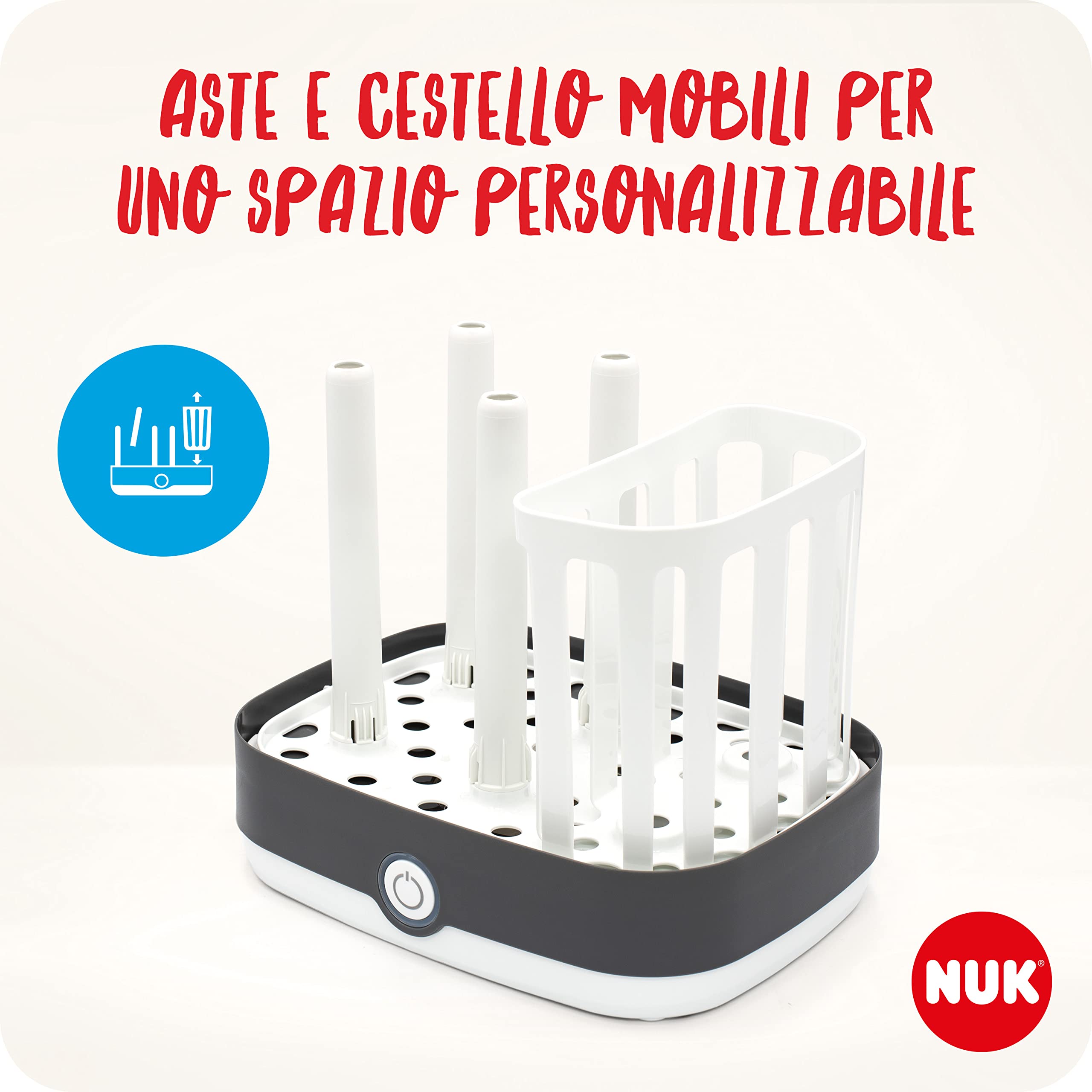 nuk-vario-express-sterilizzatore-a-vapore-elettrico-per-6-biberon image 4