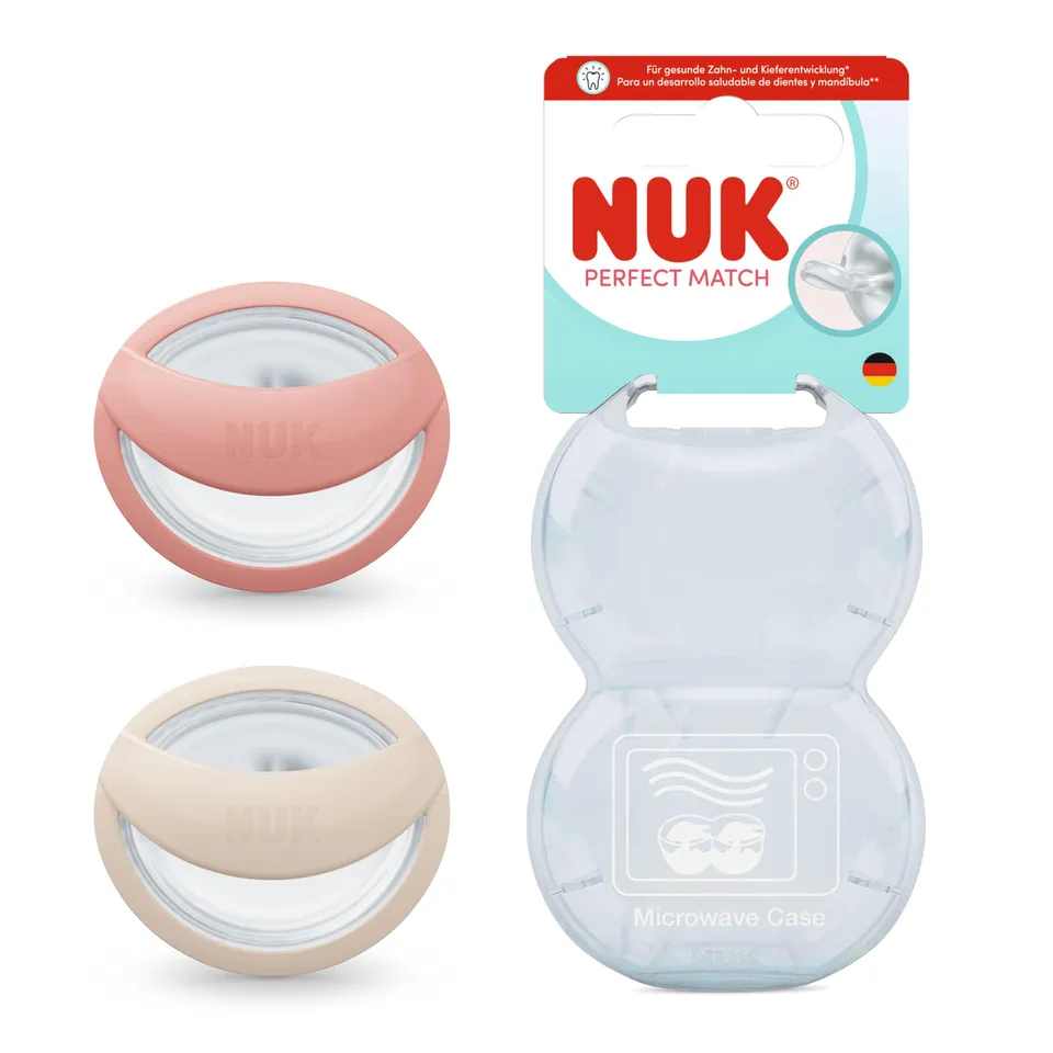 nuk-perfect-match-0-6-mesi-succhietto-ortodontico-confezione-da-2 image 1
