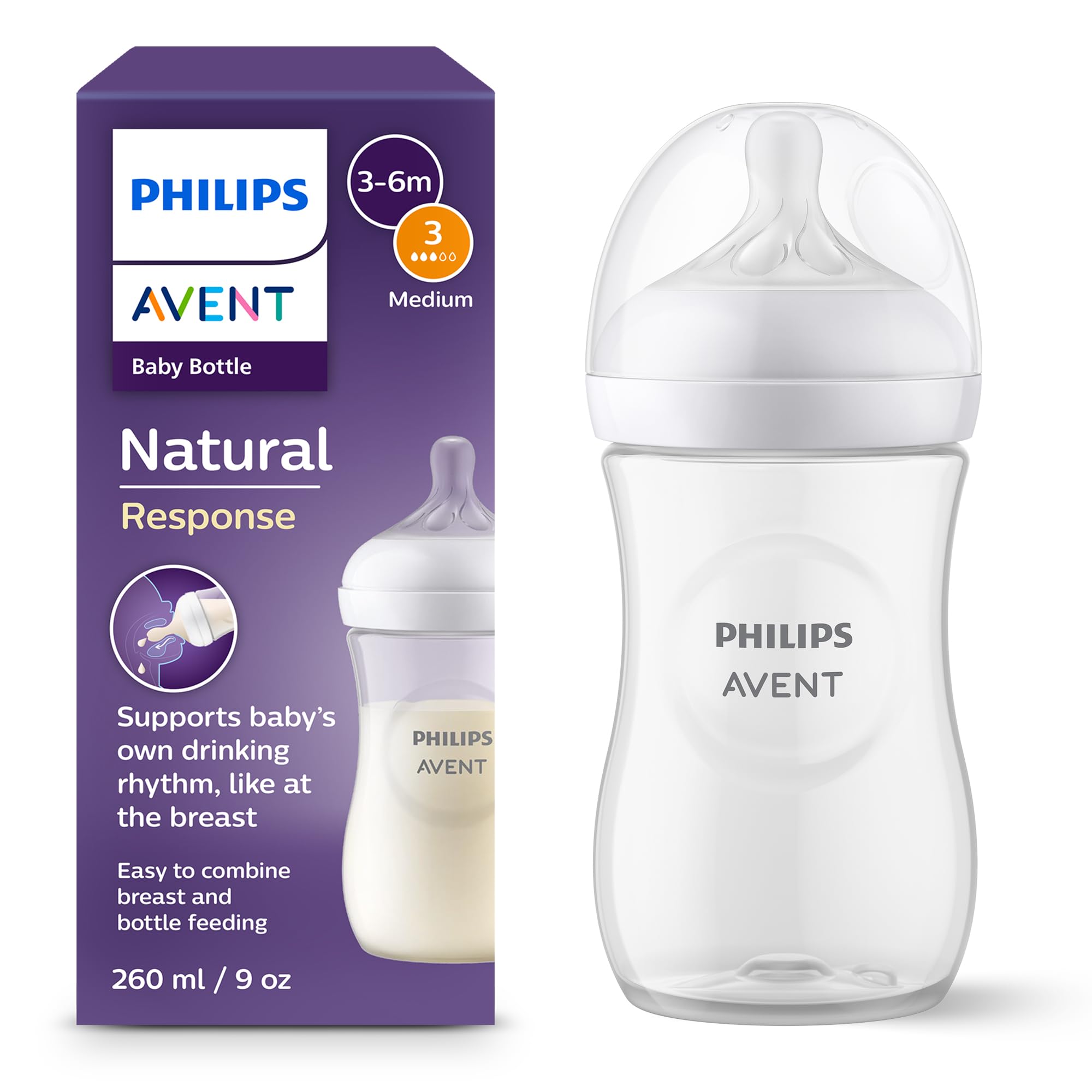 philips-avent-natural-response-260-ml-3-6-mesi-scy903-03-3-biberon image 7