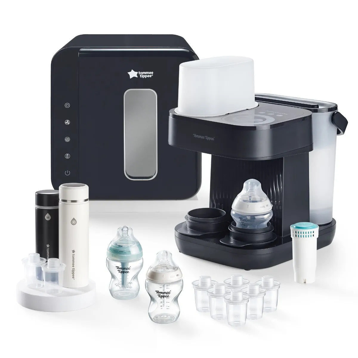tommee-tippee-perfect-prep-pro-bundle-preparazione-latte-sterilizzatore-uv-prepg image 1