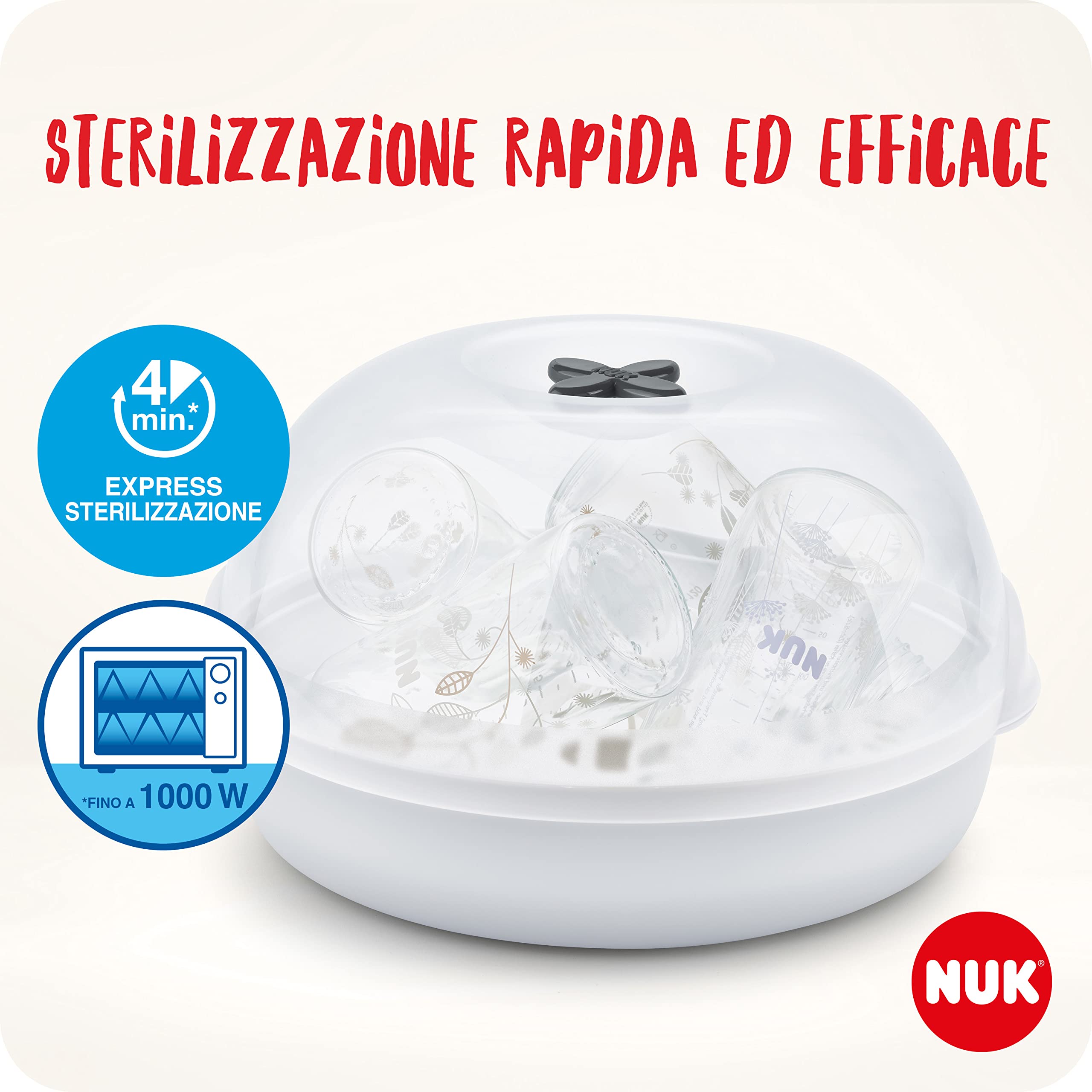 nuk-micro-express-plus-sterilizzatore-microonde-4-biberon-in-4-minuti image 2