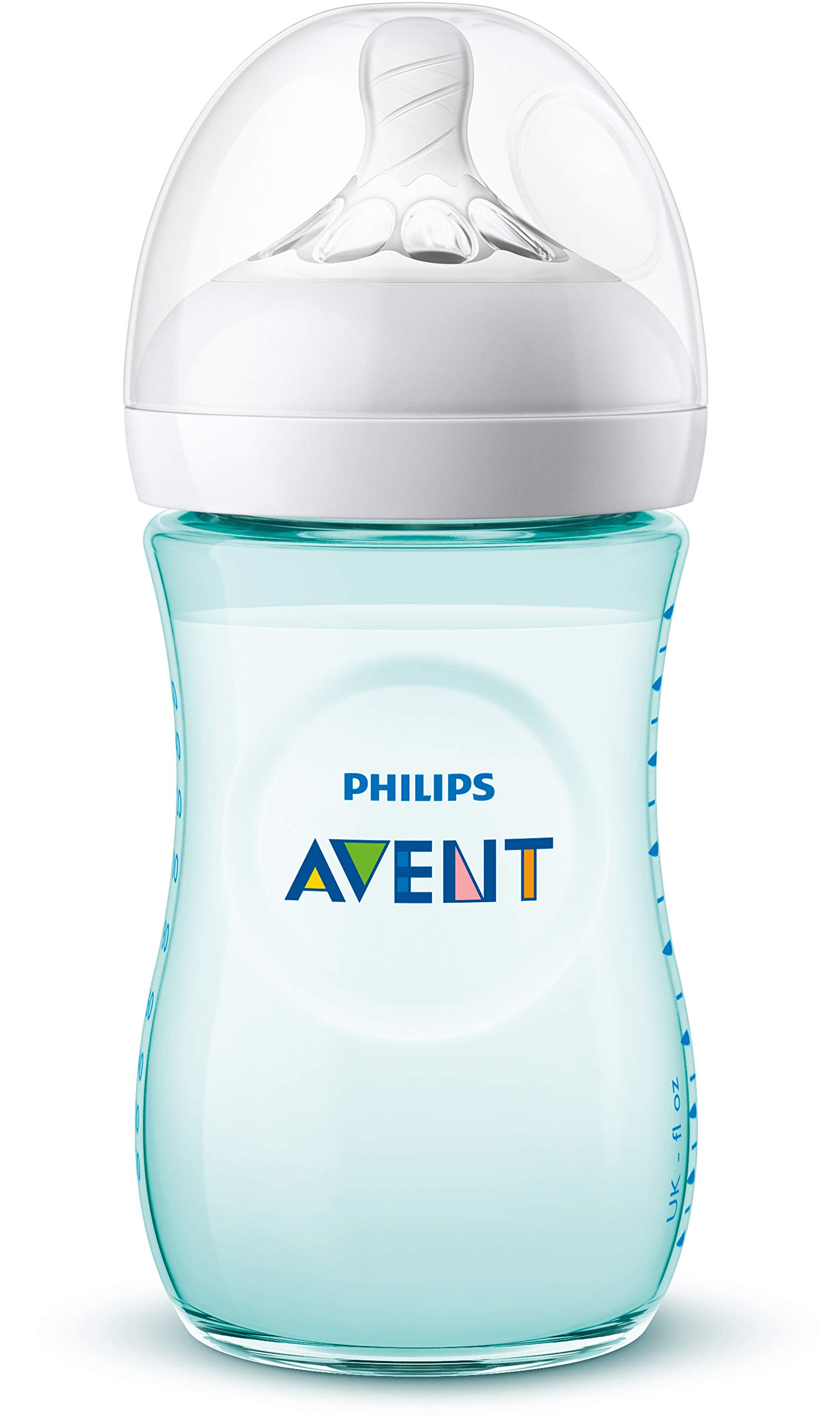 philips-avent-natural-biberon-anti-colica-260ml-turchese-scf033-15 image 2