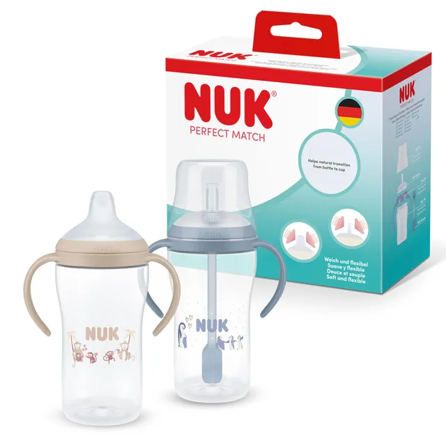 nuk-perfect-match-learner-biberon-260-ml-6-mesi-blu-2-pz image 1