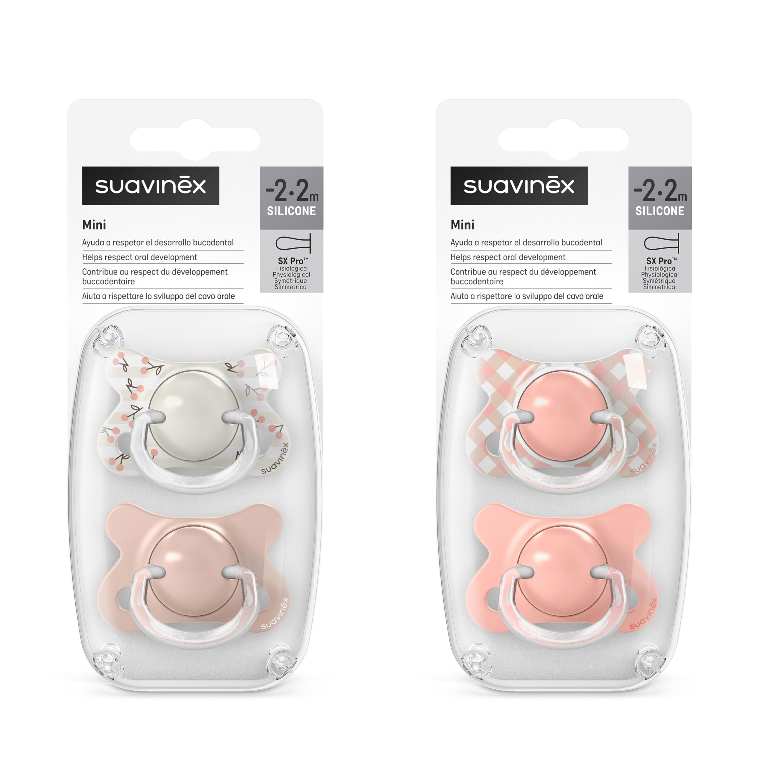 suavinex-sx-pro-ciucci-mini-2-2-mesi-birdies-wild-free-rosa-4-pz image 3