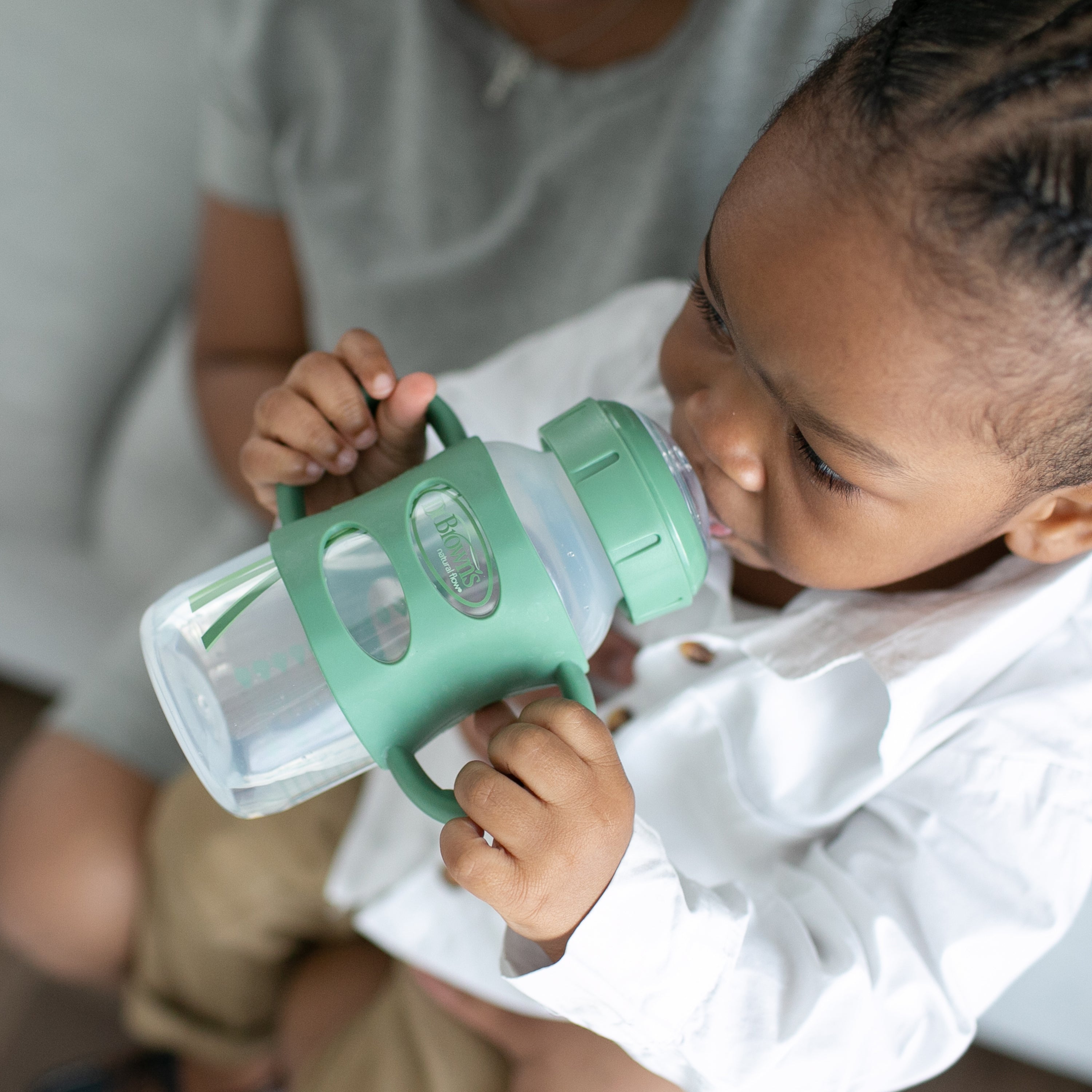dr-brown-s-milestones-wide-neck-270-ml-biberon-sippy-con-manici image 5