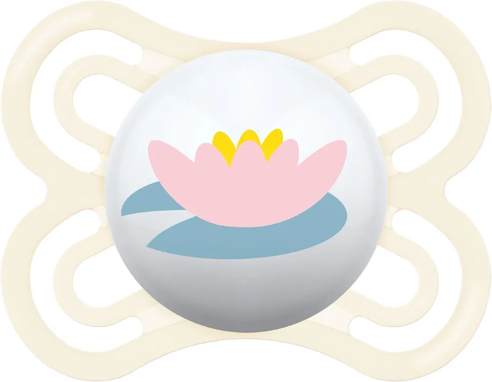 mam-perfect-succhietto-2-6-mesi-in-silicone-skinsoft-rosa-antico image 1