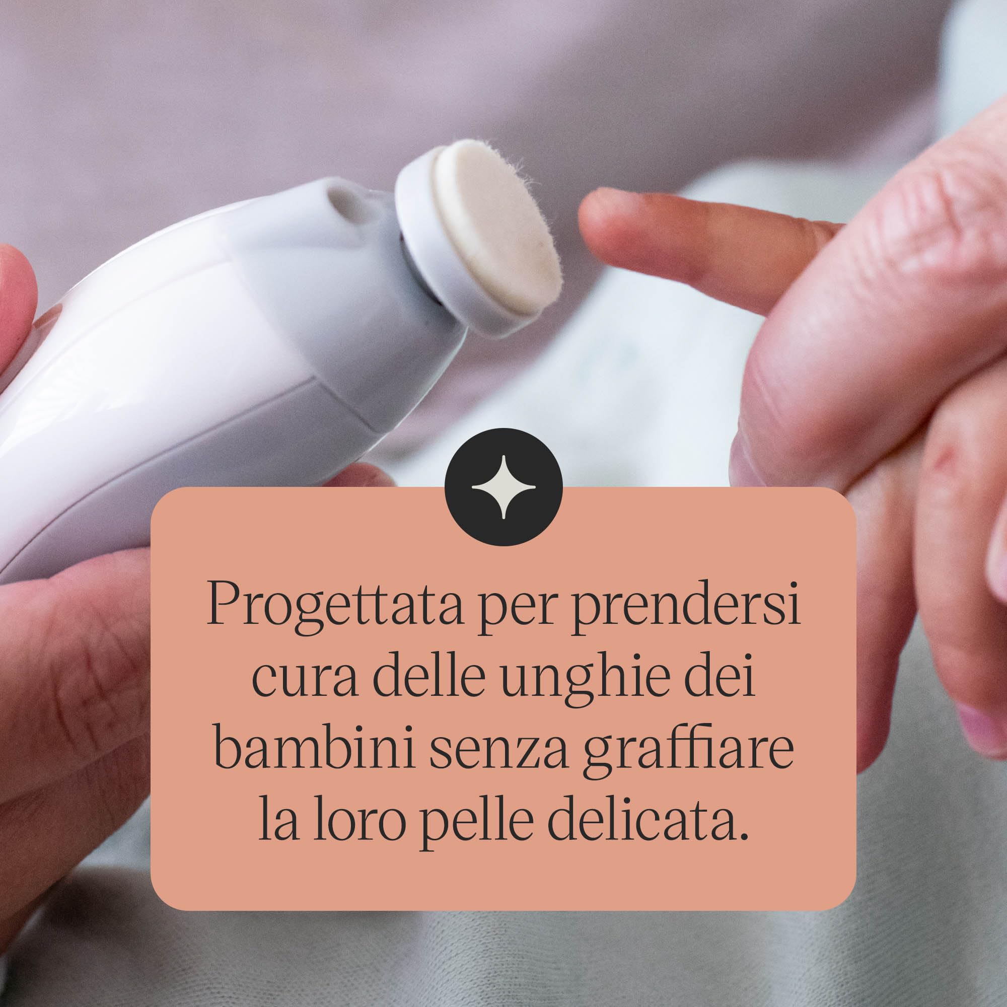 tommee-tippee-limetta-unghie-elettrica-bambini-con-6-innesti-e-led image 7