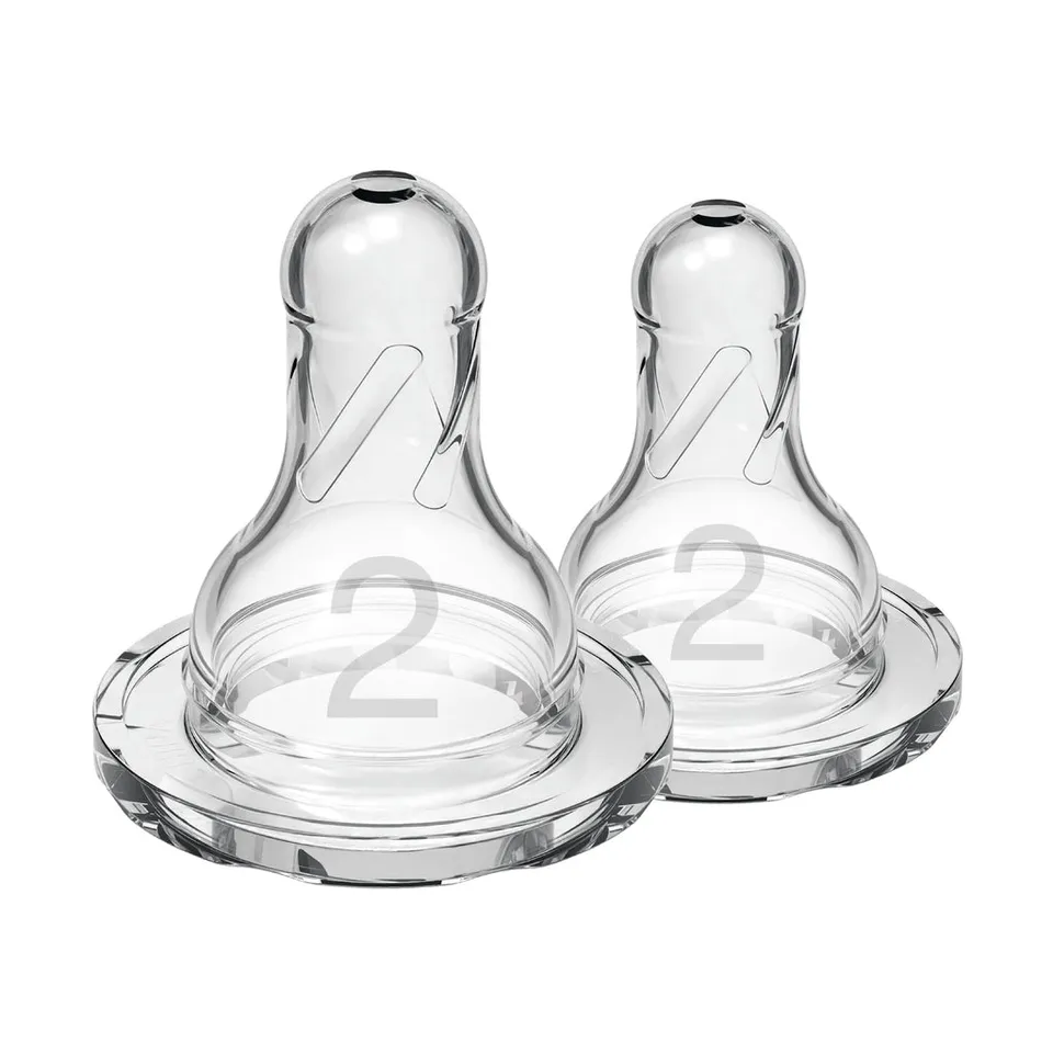 dr-brown-s-natural-flow-tettarella-stretta-livello-2-silicone-2pz image 1