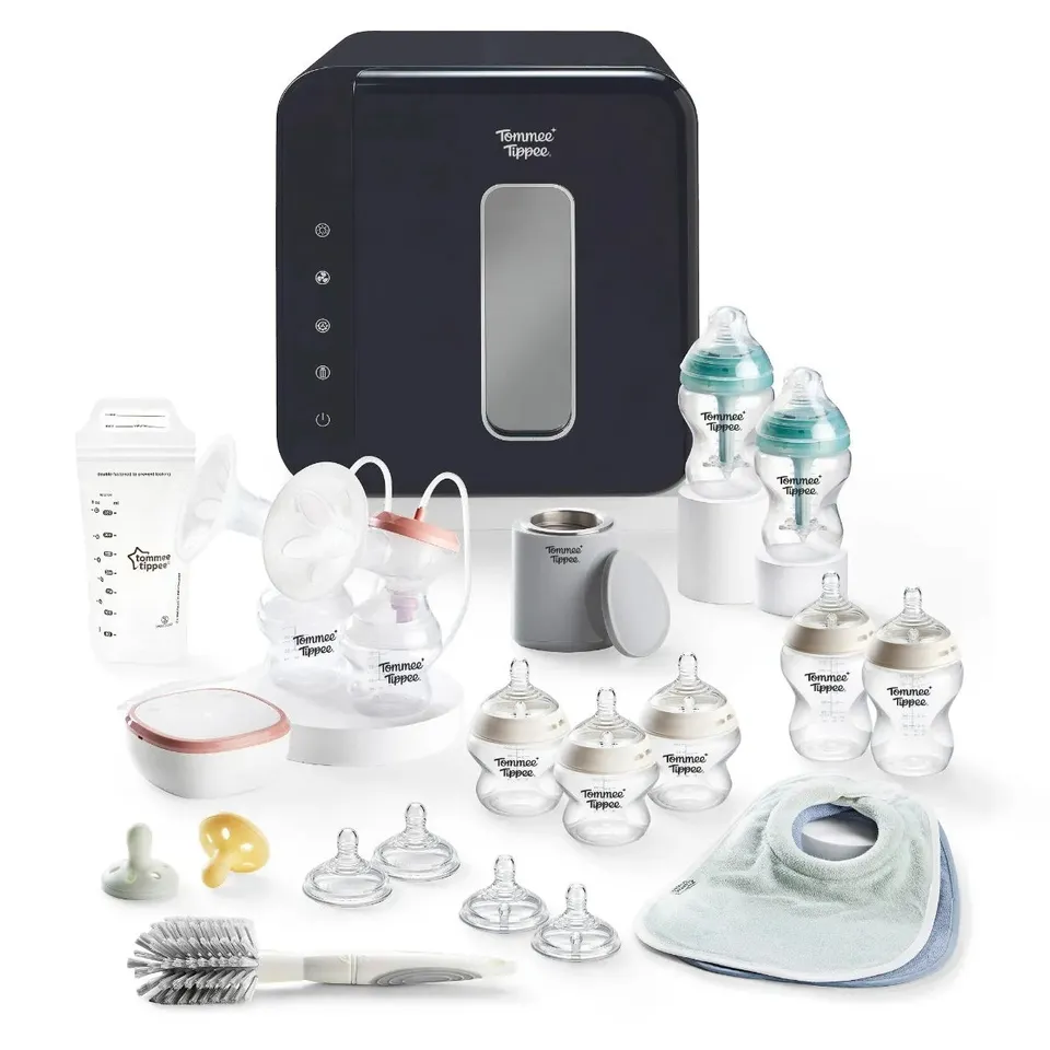 tommee-tippee-electric-breast-pump-complete-bundle-con-sterilizzatore-uv image 1