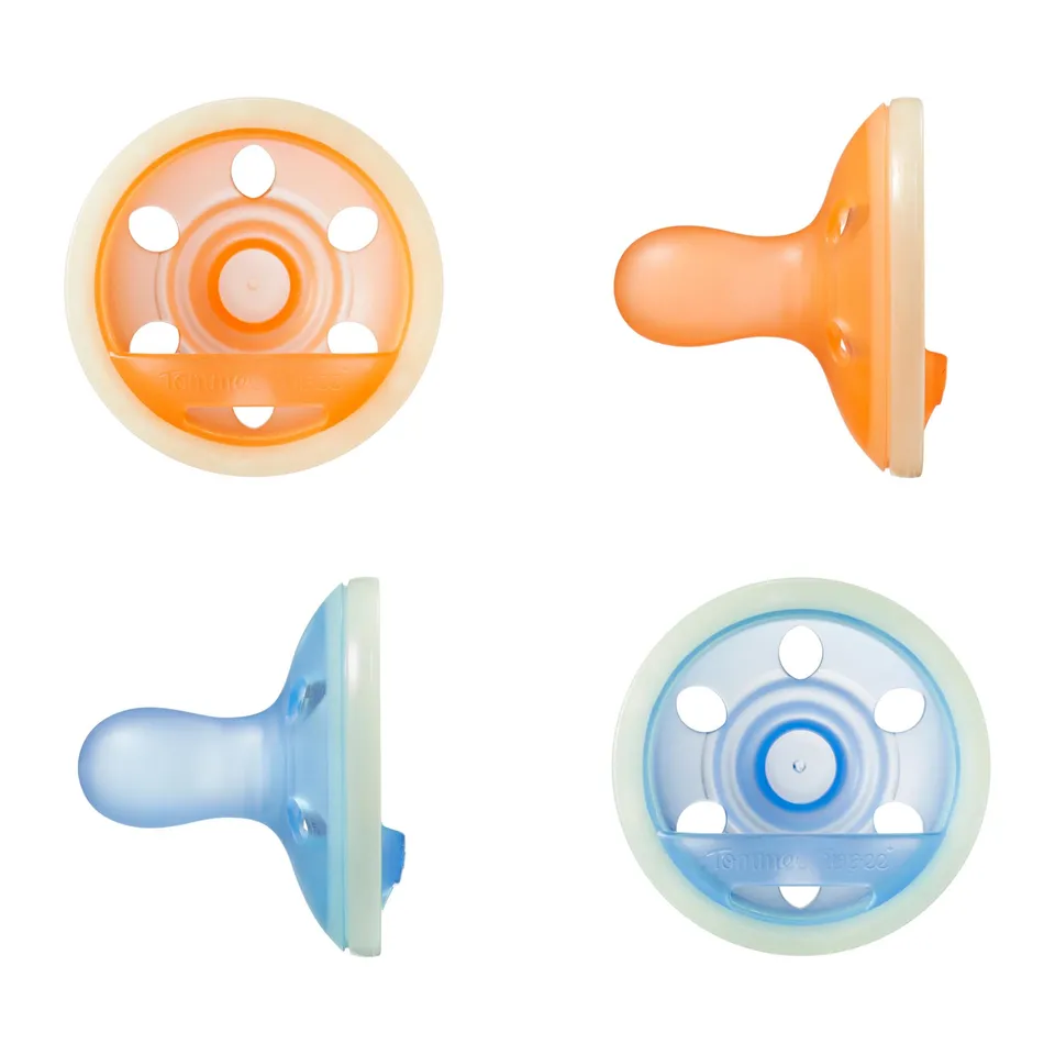 tommee-tippee-night-glow-ciuccio-6-18-mesi-confezione-da-4 image 1