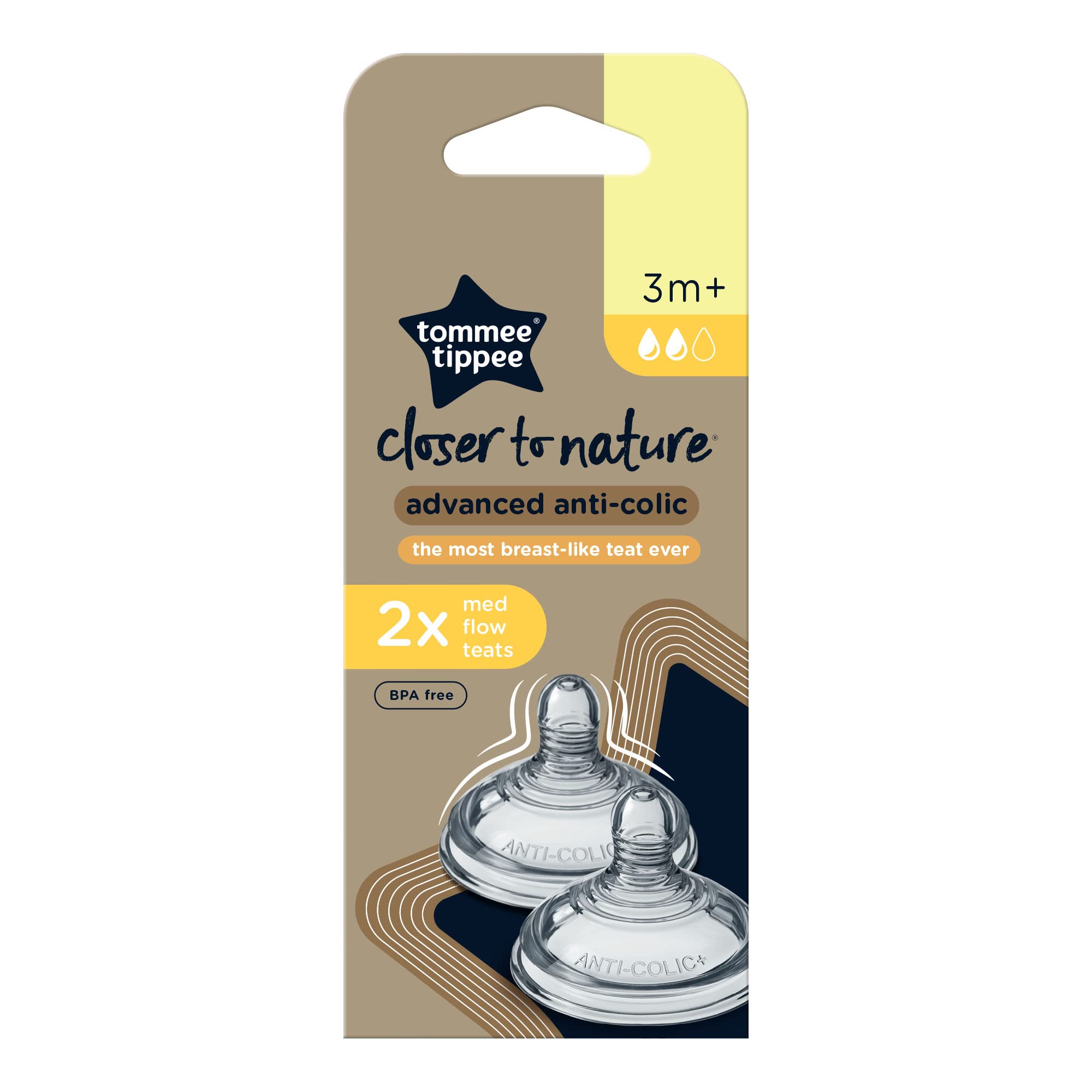 tommee-tippee-natural-start-tettarella-medio-flusso-3-mesi-silicone-2pz image 8