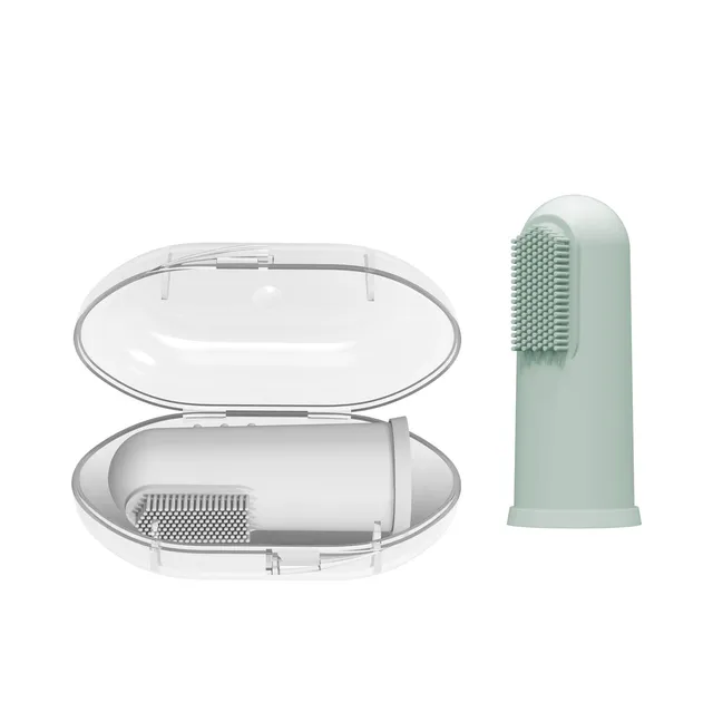dr-brown-s-spazzolino-da-dito-in-silicone-con-custodia-2-pack-2 image 1