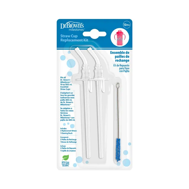 dr-brown-s-milestones-kit-ricambi-per-tazza-termica-con-cannuccia image 1