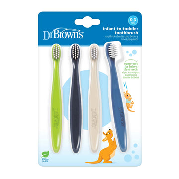 dr-brown-s-infant-to-toddler-toothbrushes-4-pack-0-3-anni image 5
