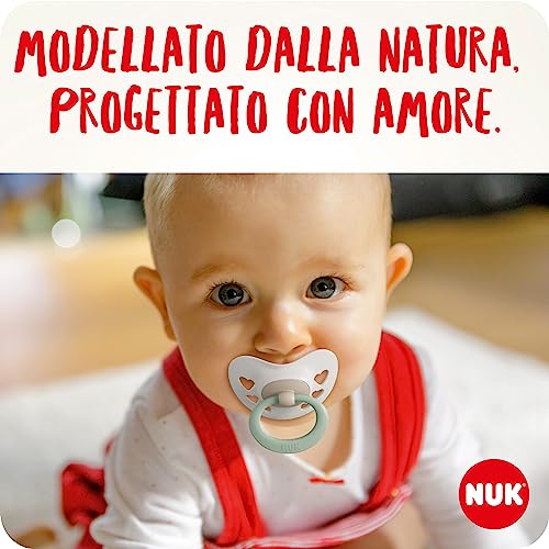 nuk-signature-succhietto-0-6-mesi-set-da-2-in-silicone-senza-bpa-cuori-rosa-con- image 8